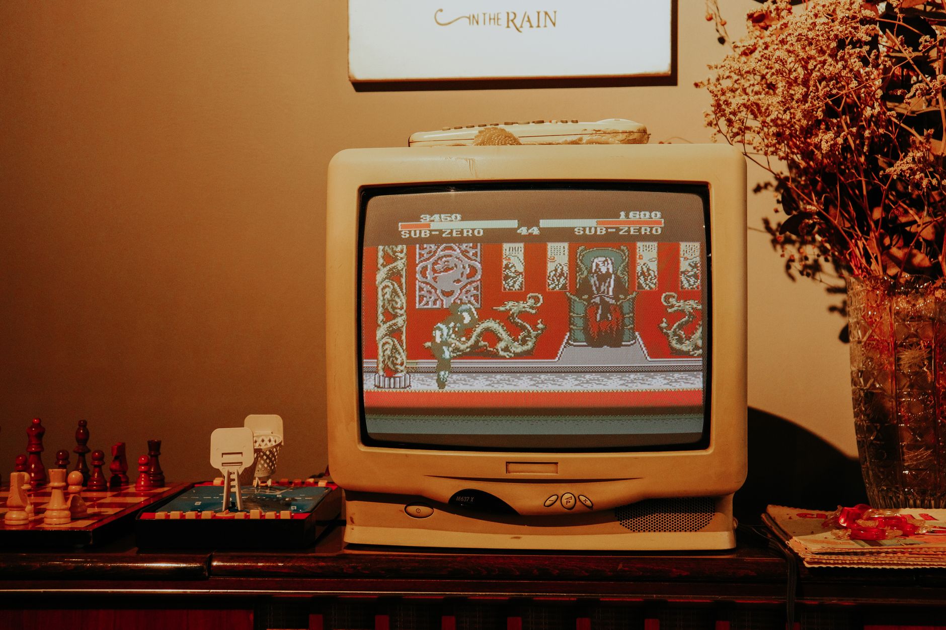Écrans cathodiques et jeux vidéo rétro
